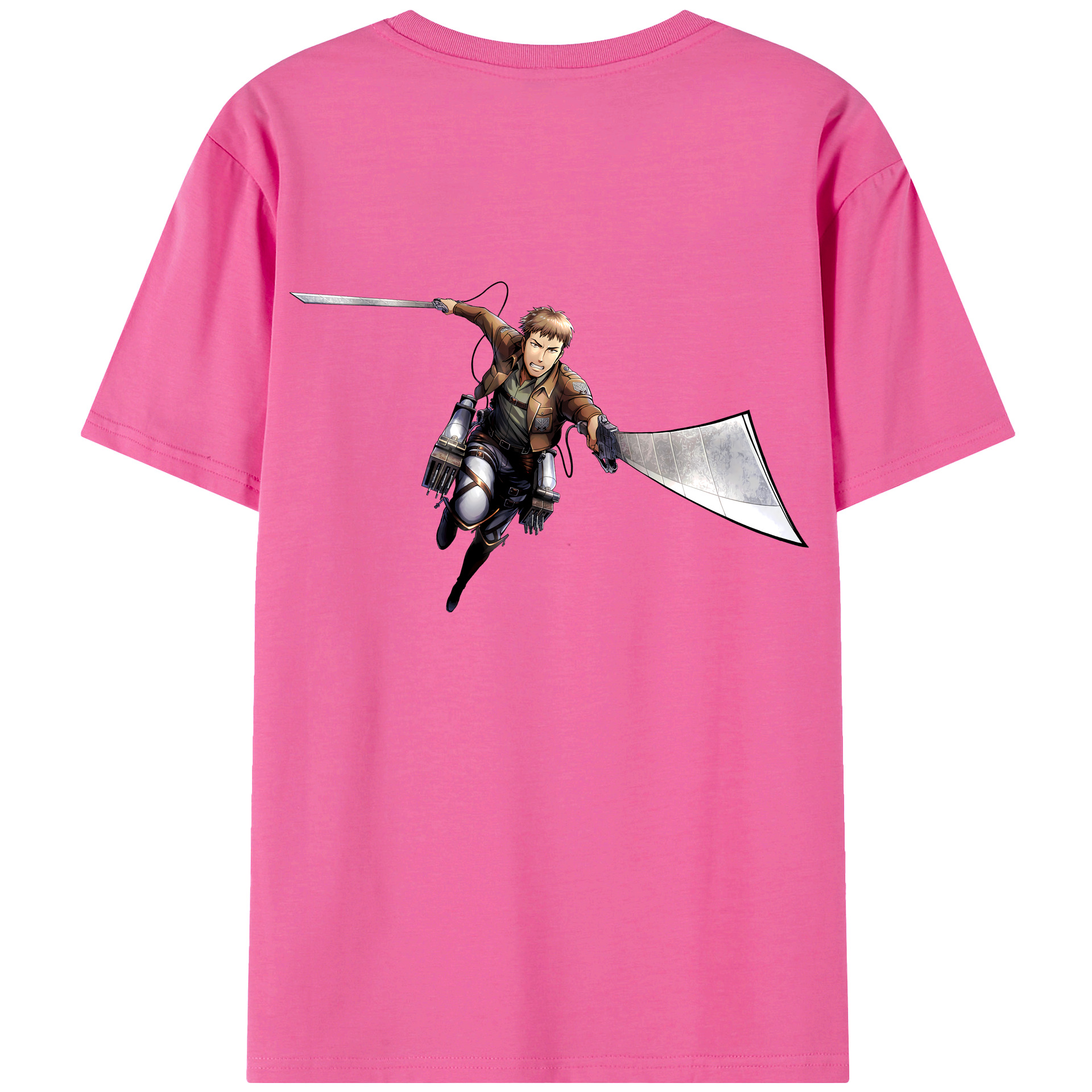 （画像用） 進撃の巨人 Attack on Titan レディース半袖Tシャツ(バックプリント)